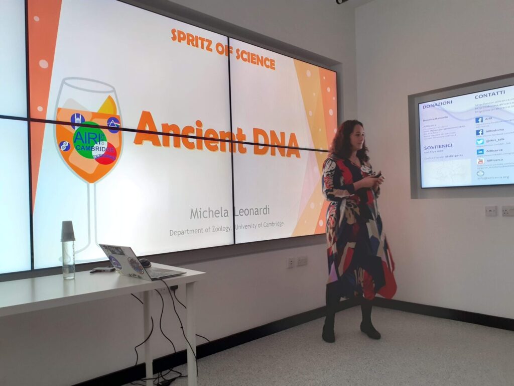 Talk on "Ancient DNA", Spritz of Science