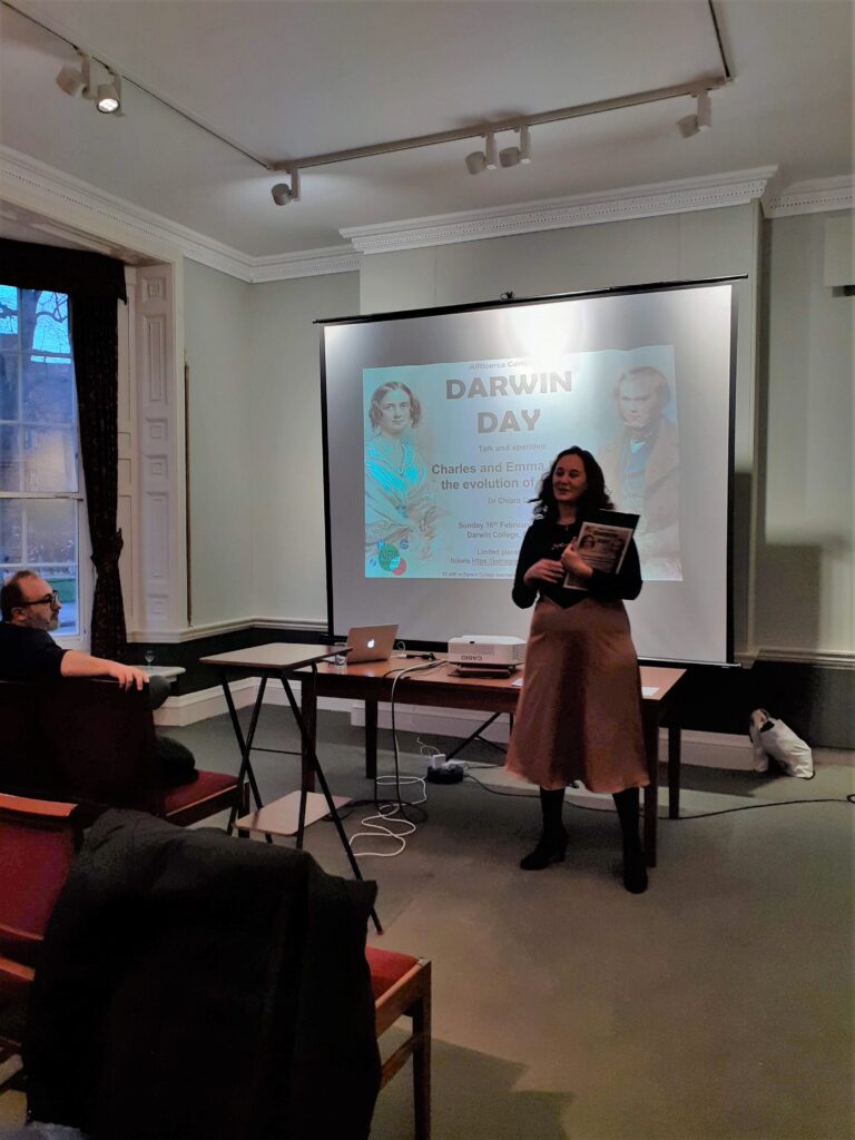 Darwin Day 2020 AIRIcerca Cambridge Chapter, Febbraio 2020, Darwin College